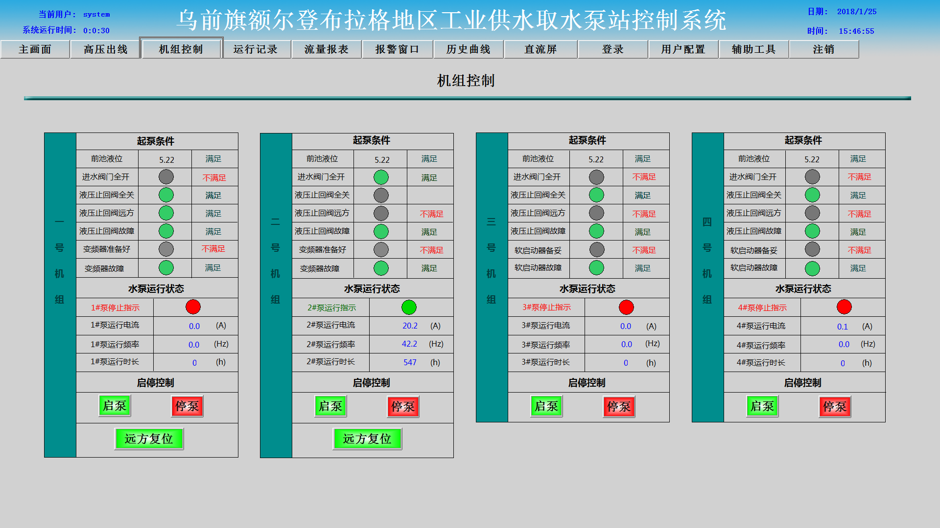 泵站信息化(huà)監控系統